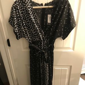 Nasty gal wrap midi dress